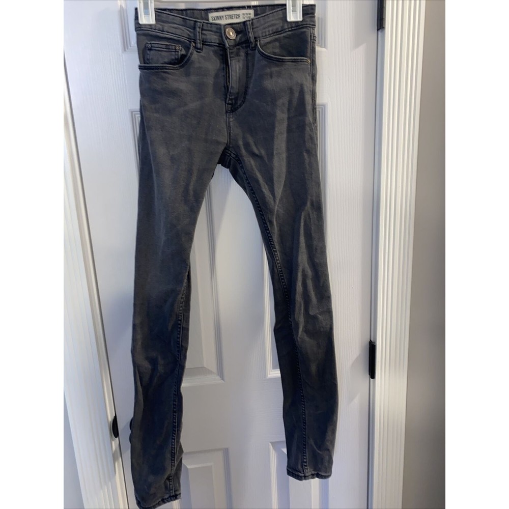 New Look Mens Jeans Black Skinny Stretch 28/32